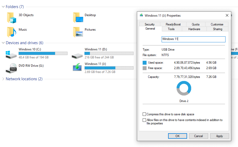How Big of a Flash Drive do I Need for Windows 11