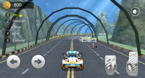 underwater car racing simulator game