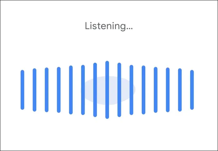 google assistant listening to humming
